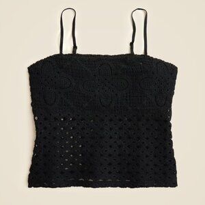 NWT J.Crew Retail XXS Crochet bandeau tank top
